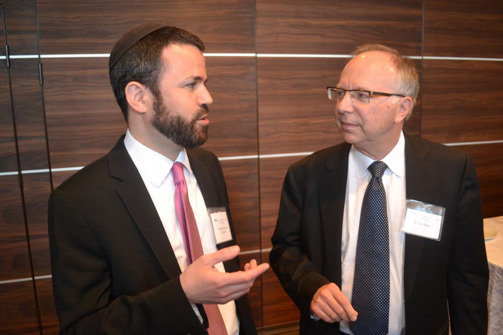 Rabbi Mordechai Torczyner And Dr. Kenneth Shulman