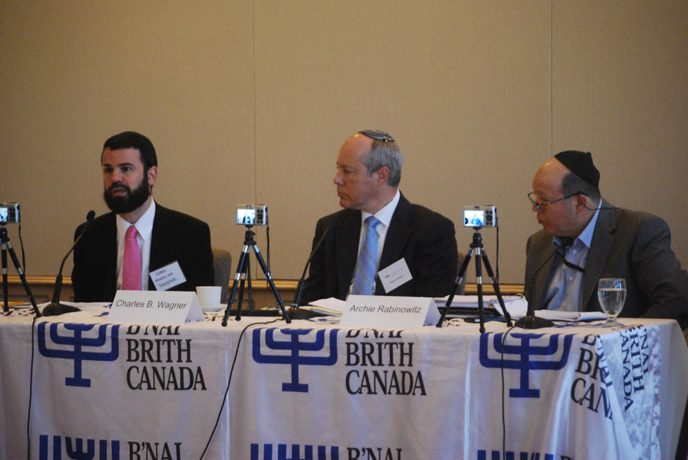 Rabbi Mordechai Torczyner, Charles Wagner, And Archie Rabinowitz